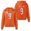 Bengals Joe Burrow 9 Waffle Hoodie