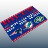 Bills Fan Cave Wipe Your Feet Here Patriots Dolphins Jets Doormat