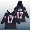 Bills Josh Allen 17 Signature Unisex Blanket Hoodie 2