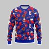 Bills Santa Claus Snowman Ugly Christmas Sweater