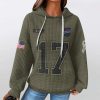 Bills Veterans Day Josh Allen 17 Waffle Hoodie