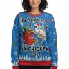 Bin Chicken It Twice Ugly Christmas Sweater 3