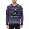 Black Cat Sorry I Can't Go I'm An Indoor Cat Ugly Christmas Sweater
