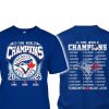 Blue Jays 3-Time World Series Champions 2025 Two-Sided Shirt