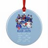 Blue Jays World Series 2025 Signature Christmas Ornament