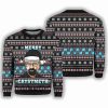 Breaking Bad Walter White Merry Crysctmeth Ugly Christmas Sweater