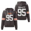 Browns Myles Garrett 95 Waffle Hoodie
