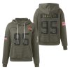 Browns Veterans Day Myles Garrett 95 Waffle Hoodie