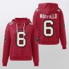 Buccaneers Baker Mayfield 6 Waffle Hoodie