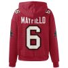 Buccaneers Baker Mayfield 6 Waffle Hoodie 3