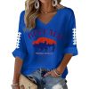 Buffalo Football Right Here Right Now Waffle Long Sleeve Shirt 4