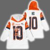 Captain B.N 10 Denver Football Unisex Blanket Hoodie