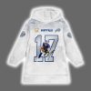 Captain JA 17 Buffalo Rivalries Cold Front Football Unisex Blanket Hoodie 2