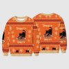 Cat Eating Spaghetti Funny Ugly Christmas Sweater