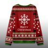 Cat Everything Is Fine Ugly Christmas Sweater1