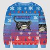 Cat I Got That Dog In Me Japan Ugly Christmas Sweater 3