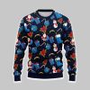 Chargers Santa Claus Snowman Ugly Christmas Sweater
