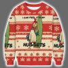 Chicken Joe I Can Feel It In My Nuggets Ugly Christmas Sweater 2