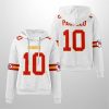 Chiefs Isiah Pacheco 10 Waffle Hoodie 2