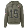 Chiefs Veterans Day Patrick Mahomes 15 Waffle Hoodie 2