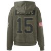 Chiefs Veterans Day Patrick Mahomes 15 Waffle Hoodie 3