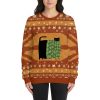Chonky Cat Ugly Christmas Sweater 3