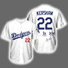 Clayton Kershaw Thanks For The Legendary Memories Jersey