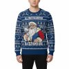 Colts Santa All I Want For Christmas Is SB Ugly Christmas Sweater
