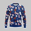 Colts Santa Claus Snowman Ugly Christmas Sweater