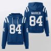 Colts Tyler Warren 84 Waffle Hoodie