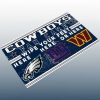 Cowboys Fan Cave Wipe Your Feet Here Eagles NY Giants Commanders Doormat