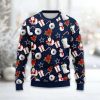 Cowboys Santa Claus Snowman Ugly Christmas Sweater 2