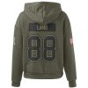 Cowboys Veterans Day CeeDee Lamb 88 Waffle Hoodie 3