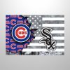 Cubs x White Sox Personalized Flag