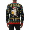 Cute Cat Drinking Beer We Wish You A Beery Christmas Ugly Sweater 2