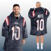 DM 10 New England Signature Unisex Blanket Hoodie 2