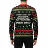 Deer Whispering To Each Other Ugly Christmas Sweater 2