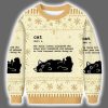 Definition Of Cat Funny Ugly Christmas Sweater 2