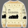 Definition Of Cat Funny Ugly Christmas Sweater 3