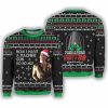 Die Hard Ho Ho Ho Machine Gun Christmas Ugly Sweater