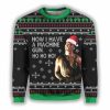 Die Hard Ho Ho Ho Machine Gun Christmas Ugly Sweater 2