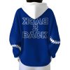 Dodgers 2025 World Champions Back 2 Back Print Ribbed Hoodie 2