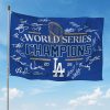 Dodgers 2025 World Series Champions Signature Flag 2