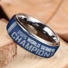 Dodgers 2025 World Series Champions Silver Tungsten Ring 2