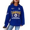 Dodgers 2025 World Series Champions Waffle Hoodie