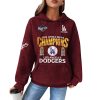 Dodgers 2025 World Series Champions Waffle Hoodie