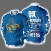 Dodgers 9X World Series Champions 2025 Baseball Jacket