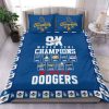 Dodgers 9X World Series Champions 2025 Bedding Set 2