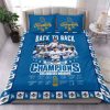 Dodgers Back To Back 2024 2025 World Series Champions Bedding Set 2