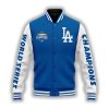 Dodgers Back To Back 24 25 World Series Champions Signature Baseball Jacket 2